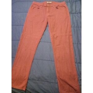Travis‎ Matthews Golf Pants Mens Sz 32 Maroon Stretch Golfing Active